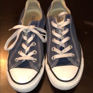 Blue converse